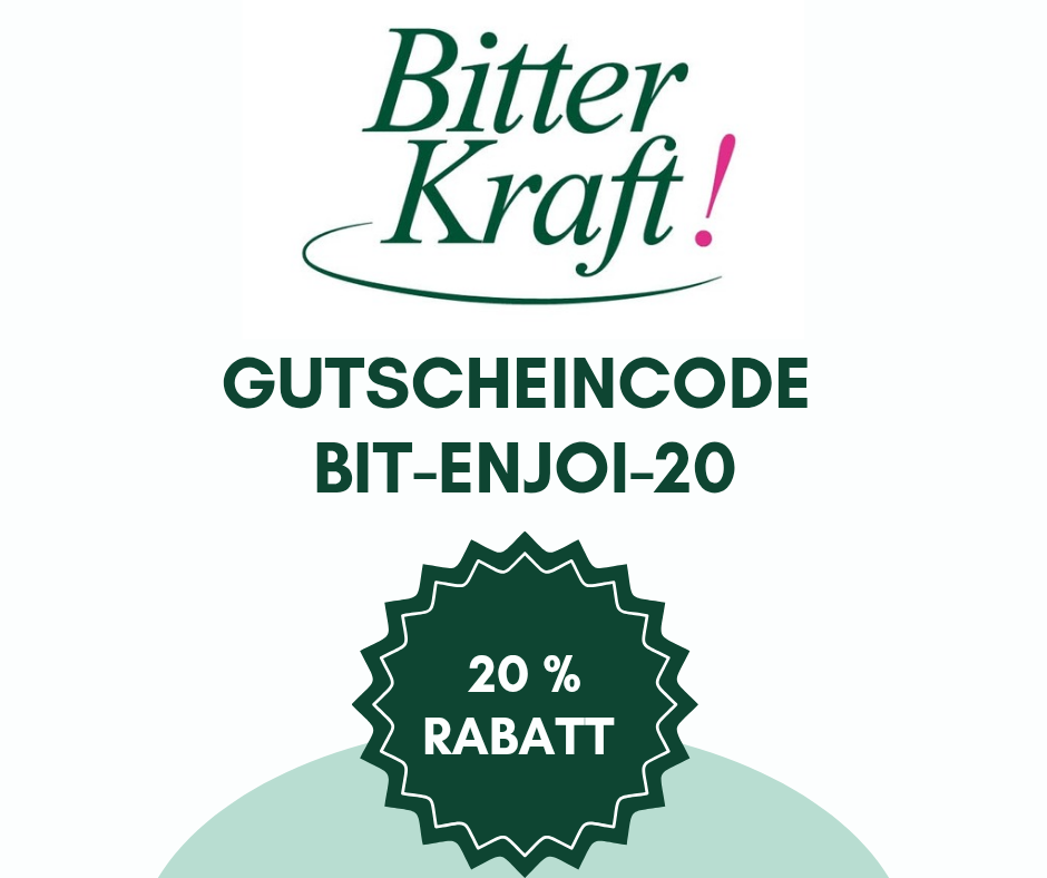 ENJOI Biogena Rabattcodes Biogena Gutscheincodes Bitterkraft Rabattcode Bitterkraft Gutscheincodes Gutscheine Ernährungsberatung